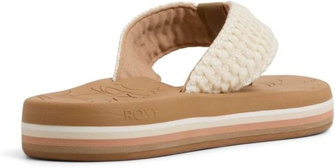 Roxy Women's Colbee Hi Flip-Flop ، Cream ، 10 in Kuwait