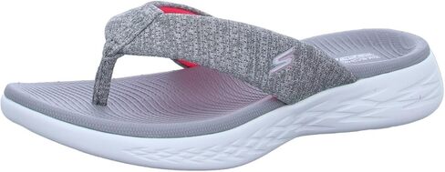 Skechers Performance Women's Women on-Go 600-15304 Flip-Flop ، Gray/Pink ، 5 M US in Kuwait
