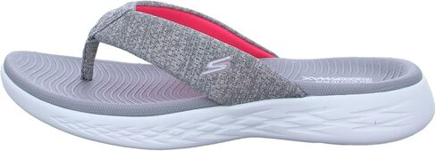 Skechers Performance Women's Women on-Go 600-15304 Flip-Flop ، Gray/Pink ، 5 M US in Kuwait