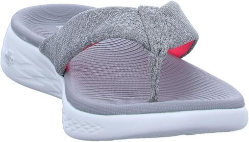 Skechers Performance Women's Women on-Go 600-15304 Flip-Flop ، Gray/Pink ، 5 M US in Kuwait