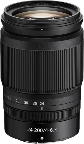 Nikon Z8 Mirrorless Camera with Nikon NIKKOR Z 24-200mm f/4-6.3 VR Lens + 2pc 128 GB Memory + LED Light + Camera Case + Tripod + More (29pc Bundle) in Saudi Arabia