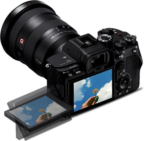 Sony Alpha A7S III Camera Camera Body فقط ILCE7SM3/B ، 2 × 64 جيجابايت من بطاقة ذاكرة ، 3 × NP-FZ-100 ، برنامج صور Corel ، حالة ، شاحن خارجي ، قارئ البطاقات ، مصباح LED ، والمزيد in Kuwait