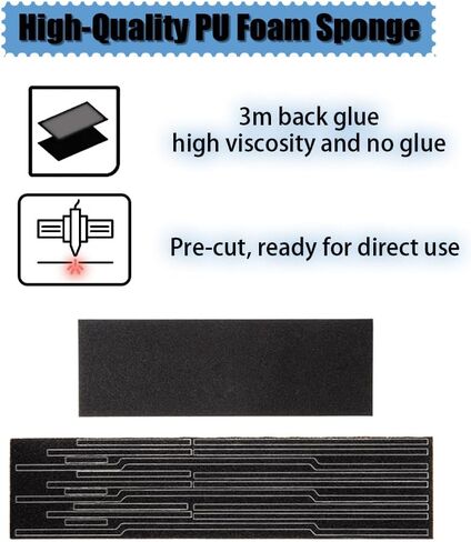 Pre-Cut Self Adhesive Light Seal Foam Sponge Kits Repair for Canon F-1 Camera Accessories (for Canon F-1) in Saudi Arabia