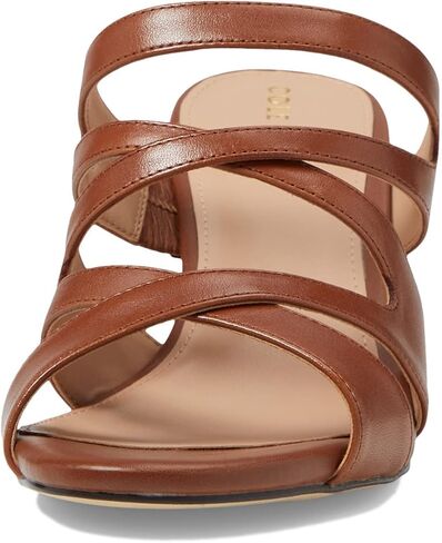 Cole Haan Womens Alyse Block Dress Sandals Mid Heel 2-3" - Black in Kuwait