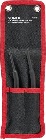 SUNEX TOOLS ACS2 Air Hammer Chisel Hinge Pin Driver Set in Portable Tool Roll, 2-Piece in Saudi Arabia