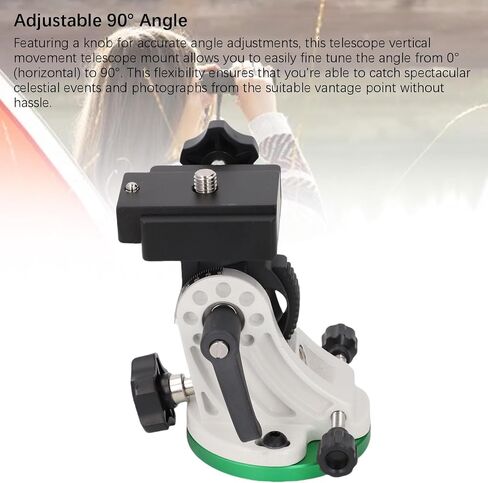 Denash Telescope Mount, Equatorial Wedge Instrument Latitude Base for Skywatcher Telescope Accessory, 90° Adjustable Angle in Saudi Arabia