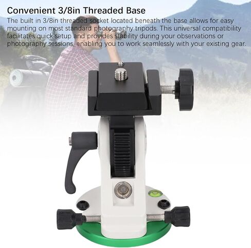 Denash Telescope Mount, Equatorial Wedge Instrument Latitude Base for Skywatcher Telescope Accessory, 90° Adjustable Angle in Saudi Arabia