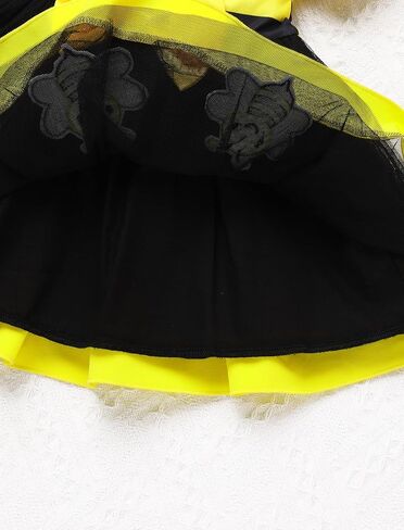 Idopip Toddler Baby Girls Birthdy Dress Strawberry Cow Bee Cake Smash Party Bowknot Tutu Dress مع ملابس عصابة الرأس in Kuwait
