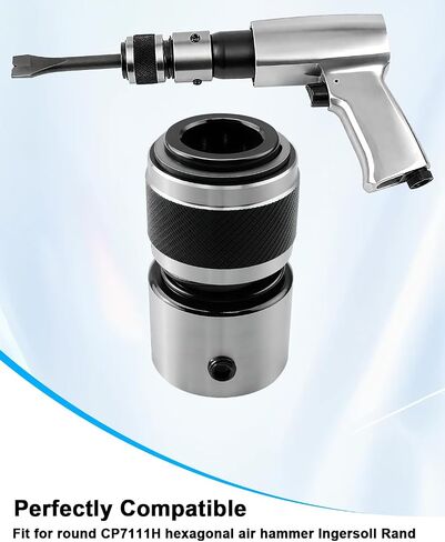 إزميل التجنيب الملاءمة لـ CP7110 CP7160 CP7165 Round CP7111H HEX Air Hammer Ingersoll Rand ، حامل إزميل مناسب لمعظم الممرات الممرات الجوية وغيرها من الأدوات in Saudi Arabia