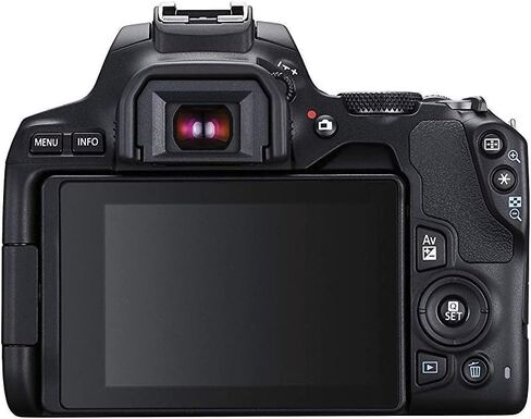Canon EOS 250D / Rebel SL3 Digital SLR Camera Body w/Canon EF-S 18-55mm f/3.5-5.6 Lens 3 Lens DSLR Kit + Sunshine Advanced Accessories Bundle - (International Model) (Renewed) in Saudi Arabia