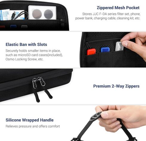 Desiccant Dehumidifier + Action 5 Pro Case: Reusable Portable Moisture Humidity Absorber Color Indicating Silica Gel Beads for Gun Safe Camera with Hard Shell Action 5 Pro Case,EVA Carrying Pouch in Saudi Arabia