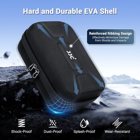 Desiccant Dehumidifier + Pocket 3 Case: Reusable Portable Moisture Humidity Absorber Color Indicating Silica Gel Beads for Gun Safe Camera with Hard Shell OSMO Pocket 3 Case, Portable EVA Protect Bag in Saudi Arabia