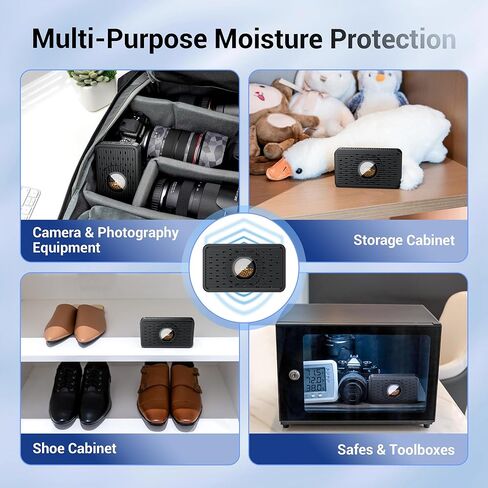 Desiccant Dehumidifier + Pocket 3 Case: Reusable Portable Moisture Humidity Absorber Color Indicating Silica Gel Beads for Gun Safe Camera with Hard Shell OSMO Pocket 3 Case, Portable EVA Protect Bag in Saudi Arabia