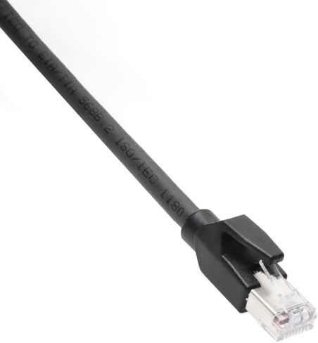 كابلات ألفين M12 X Code 8 موضع إلى كابل إيثرنت RJ45 لـ Cognex in Sight 8200 8400 Series سلك محمي للكاميرا الصناعية IP67 مقاوم للماء 6.5 قدم/2 متر in Kuwait