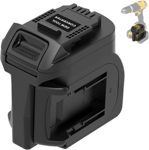 for Dewalt to for Craftsman Adapter,2 in 1 Battery Adapter Convert for Dewalt 20V Max Battery(2Piece) Work for Craftsman 20V Cordless Power Tool at The Same,More Power and Longer Working in Kuwait