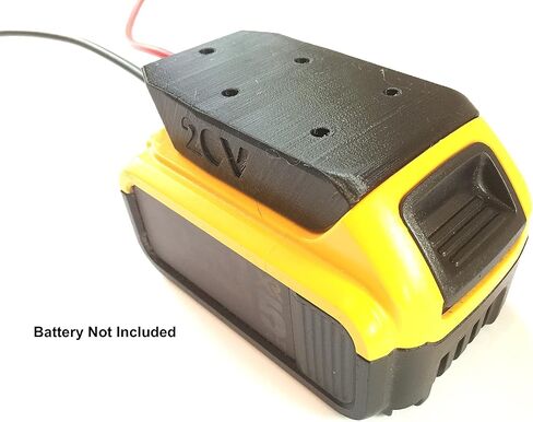 محول Slim20 لـ DeWalt أو Hercules 20V Max Batteries 12 Gauge Power Outding 18 in Kuwait