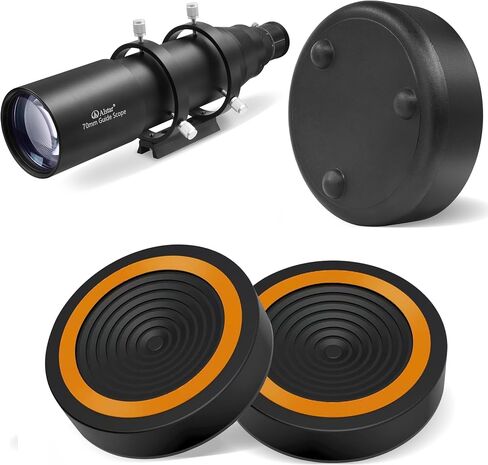 Alstar 70mm Compact Deluxe Finder & Guidescope - Bundle with - Anti-Vibration Pads in Saudi Arabia