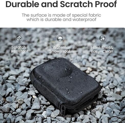 حقيبة تخزين لـ DJI Osmo 360 Camera Case Protection Case خفيفة الوزن مقاومة للخدش سهلة الحمل تصميم نصف مفتوح متوافق مع عصي شخصية أو ترايبود in Kuwait