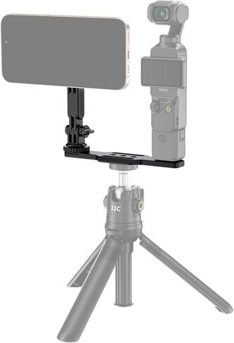 Magnetic Pocket 3 Phone Holder + Hard Shell Case: Magnetic Phone Holder for DJI Osmo Pocket 3 with Arca Swiss Design & 1/4"-20 & Angle Adjust with Portable EVA Protect Bag With 53.54" Long Strap in Saudi Arabia