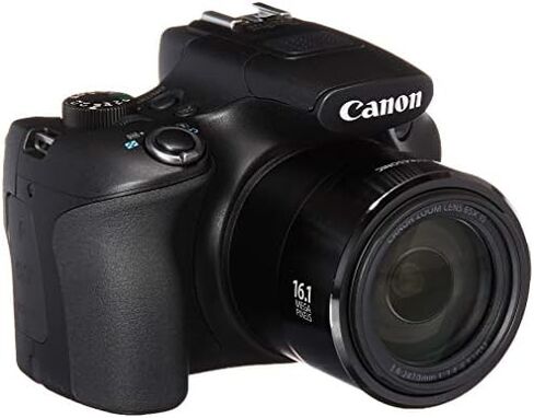 Canon PowerShot SX60 16.1MP الكاميرا الرقمية 65x عدسة تكبير البصرية 3 بوصة شاشة LCD (أسود) (متجددة) in Kuwait