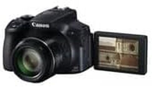 Canon PowerShot SX60 16.1MP الكاميرا الرقمية 65x عدسة تكبير البصرية 3 بوصة شاشة LCD (أسود) (متجددة) in Kuwait