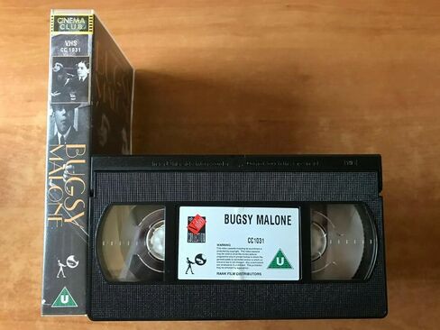 Bugsy Malone VHS in Saudi Arabia