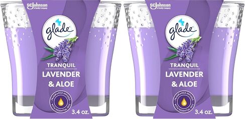 Glade Candle Jar, Air Freshener, Aqua Waves, 3.4 Oz in Kuwait