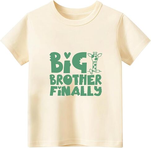 Big Brother T Shirt Gift For Toddler Boys ترقيت إلى T-Big Brother T-Shirt Best Big Bro Tees Short Sleeve 2T-8Y in Saudi Arabia
