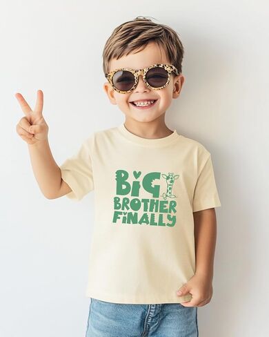 Big Brother T Shirt Gift For Toddler Boys ترقيت إلى T-Big Brother T-Shirt Best Big Bro Tees Short Sleeve 2T-8Y in Saudi Arabia