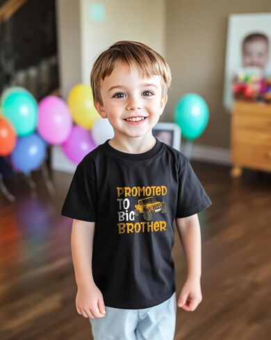 Big Brother T Shirt Gift for Toddler Boys Promoted to Big Brother Announcement T-Shirt Best Big Bro Tees Short Sleeve 2T-8Y in Kuwait