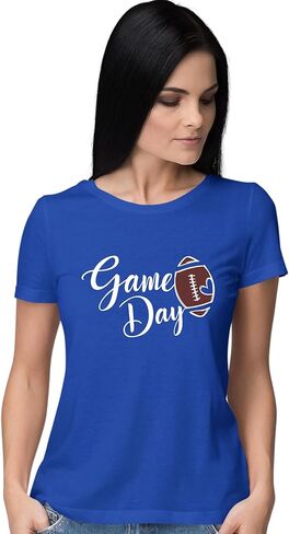 اذهب إلى كل شيء لطيف لعبة Script Game Day Football Heart Mens Toddler Women Thirt T-Shirt in Kuwait