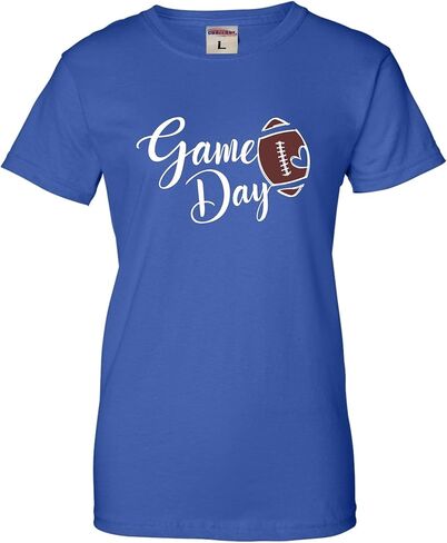 اذهب إلى كل شيء لطيف لعبة Script Game Day Football Heart Mens Toddler Women Thirt T-Shirt in Kuwait
