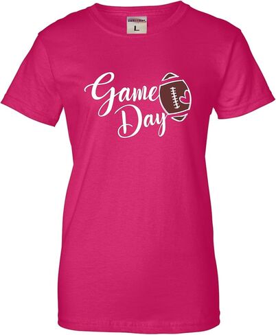 اذهب إلى كل شيء لطيف لعبة Script Game Day Football Heart Mens Toddler Women Thirt T-Shirt in Kuwait