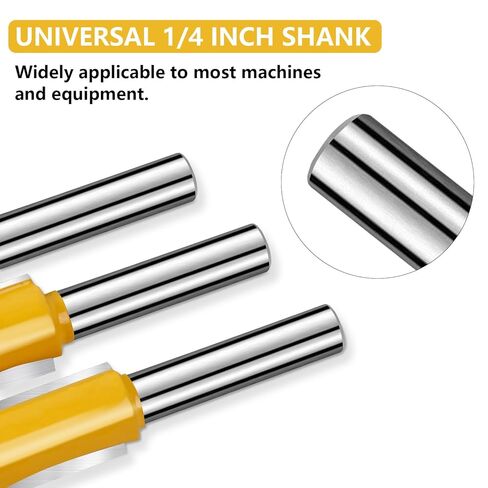 مجموعة أجهزة التوجيه مجموعة 1/4 بوصة من 15 قطعة ، 1/4 شانك كربيد تونغستن مزيل التوجيه لعمالة الخشب المحترفة والمبتدئين مع صندوق تخزين خشبي ، أدوات الأعمال الخشبية in Kuwait