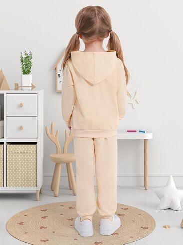 Toddler Baby Girl Clothes Fall Outfits Bowknot Sweatshirt Top Pants Set for Girls 18 24 Months 2T 3T 4T 5T 6-7 Years in Kuwait