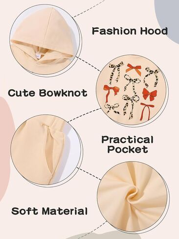 Toddler Baby Girl Clothes Fall Outfits Bowknot Sweatshirt Top Pants Set for Girls 18 24 Months 2T 3T 4T 5T 6-7 Years in Kuwait