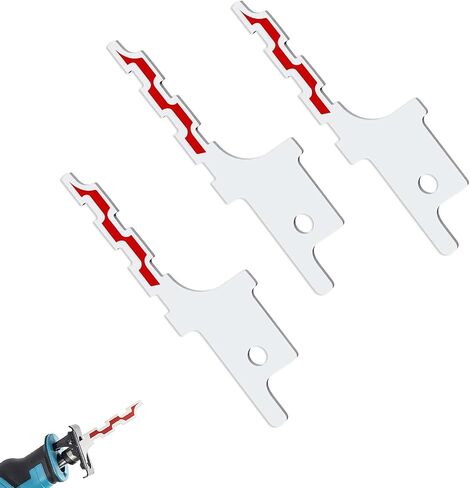 6 PCS Drywall Prondorcing شفرات المنشار لأداة Milwaukee Electric Tool Drywall Access Blade Kit متوافقة مع Hackzall Dewalt Sawzall Plant in Kuwait