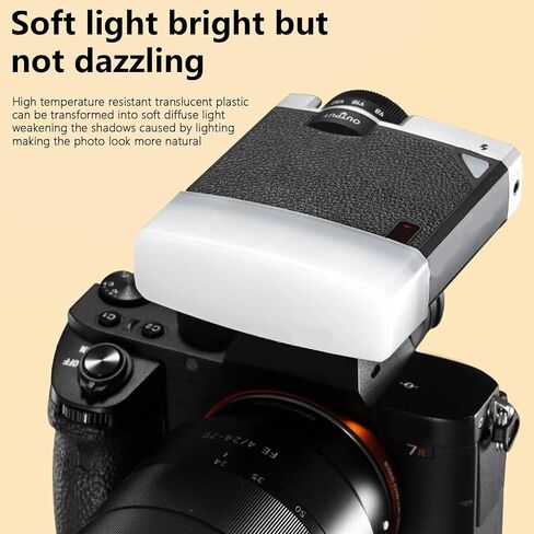 Flashing Diffuser for Enhances Photography Soft Light Effect Lightweight Durability Designs for Various Flashes in Saudi Arabia