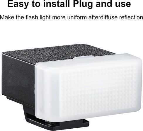 Fosa Photography Light Diffuser ، Flash Diffuser Softbox لـ IM20 Mini Flash ، مصباح أبيض الظل Diffuser Mini Flash Diffuser in Kuwait