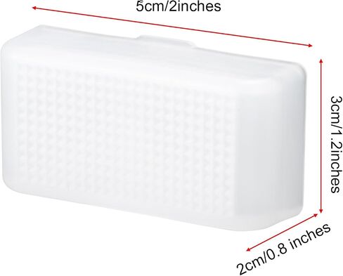 Fosa Photography Light Diffuser ، Flash Diffuser Softbox لـ IM20 Mini Flash ، مصباح أبيض الظل Diffuser Mini Flash Diffuser in Kuwait