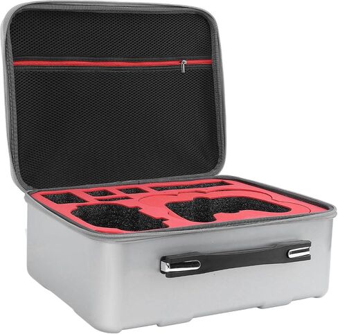 Plplaaoo بدون طيار يحمل حالة صعبة لـ FPV Avata2 Pu Leather Leather Leather Leather Leather مع تباعد داخلي قابل للتعديل للطائرات بدون طيار ومغامرات في الهواء الطلق in Saudi Arabia