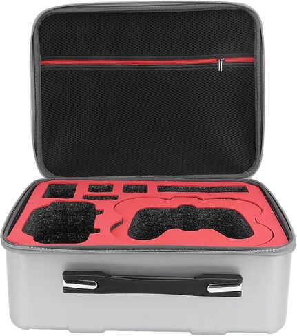 Drone Carrying Hard Case for FPV Avata2 PU Leather Portable Travel Storage Bag with Internal Adjustable Spacing,Carrying Case for Accessories in Saudi Arabia
