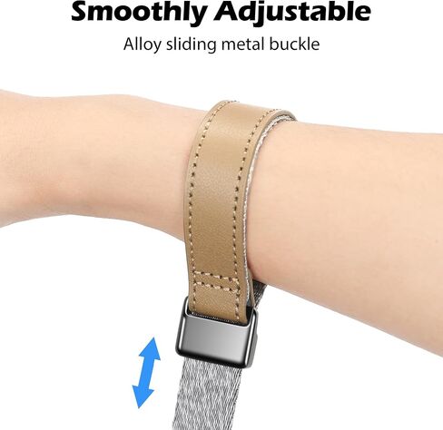 SUNYA Camera Wrist Strap with Quick Release Buckle. Sturdy Nylon Rope Hand Strap Compatible for DSLR or Mirrorless Camera in Kuwait