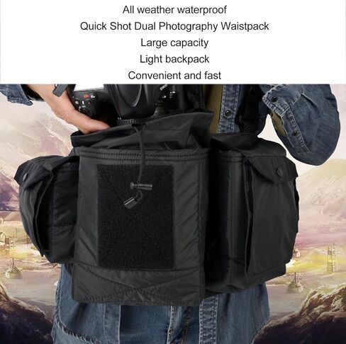 MRSTORY SLR DSLR Camera Bag Waterproof Camera Bag for Photographers Hiking Medium M in Saudi Arabia