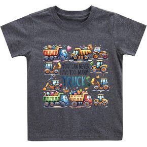 قميص شاحنة تفريغ طفل الأطفال يا إلهي ، فصحت الأولاد الكبار تي شيرت مسيحي تي شيرت 2-7 سنوات in Kuwait