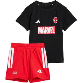 adidas Unisex Baby Marvel T-Shirt Set in Kuwait