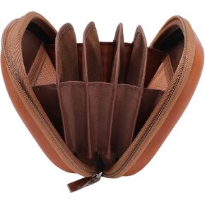 Camera Lens Filter Case, PU Leather Water resistants Shockproof 5 Pockets Camera Filter Bag for Round Filters 112mm Camera Lens Filter Storage Wallet in Saudi Arabia