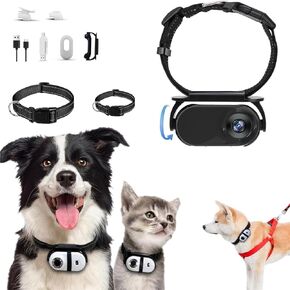 Catcam Pro, Cat Cam Pro 2.0, Cat Cam Pro Pet Action Camera for Cats & Dogs, Multi-Mount Accessories for Adventures, 1080p HD Waterproof Wearable Camera(Black,32G) in Saudi Arabia