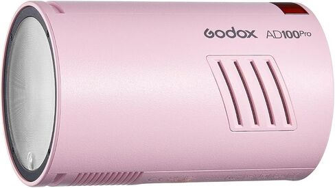 Godox Ad100Pro Pocket Flash - مضغوط 100WS Speedlight مع التحكم اللاسلكي (الوردي) in Kuwait