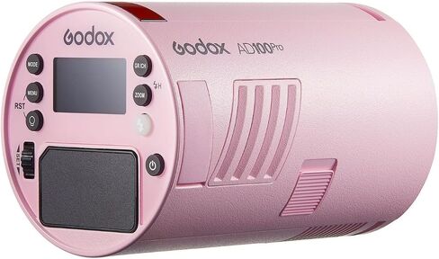 Godox Ad100Pro Pocket Flash - مضغوط 100WS Speedlight مع التحكم اللاسلكي (الوردي) in Kuwait